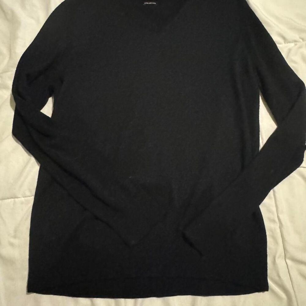 Express Men's Black Wool Sweater Large